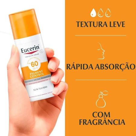 Eucerin Sun Pigment Control FPS60 Protetor Solar Facial 50ml